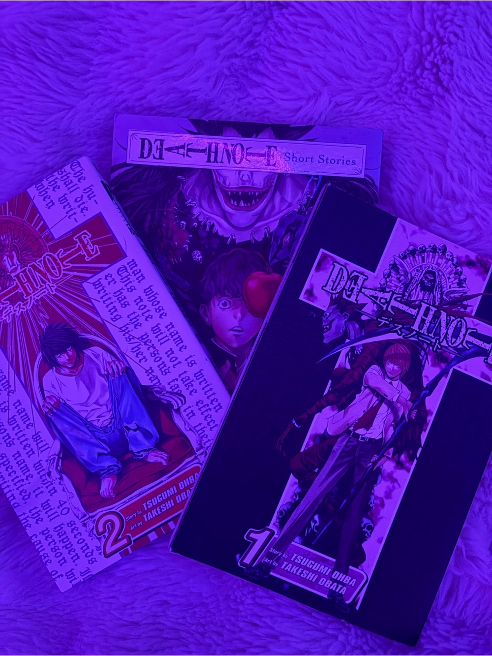 Death Note Manga - 1, 2, & Short Stories